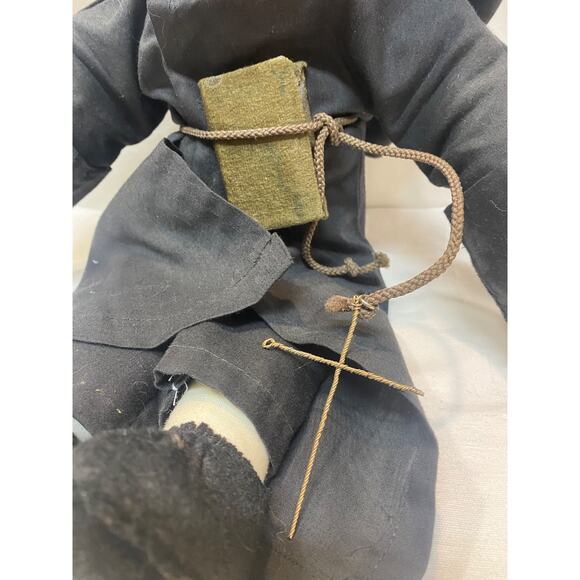 Vintge Thumb Sucker Monk Priest Doll Rare 18" - Picture 5 of 10